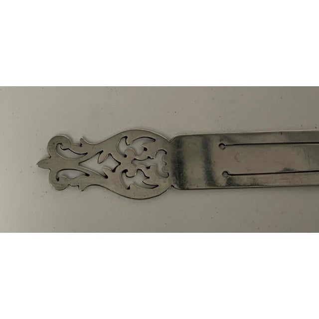 Vintage Sterling Silver Bookmark For Sale In Providence - Image 6 of 8