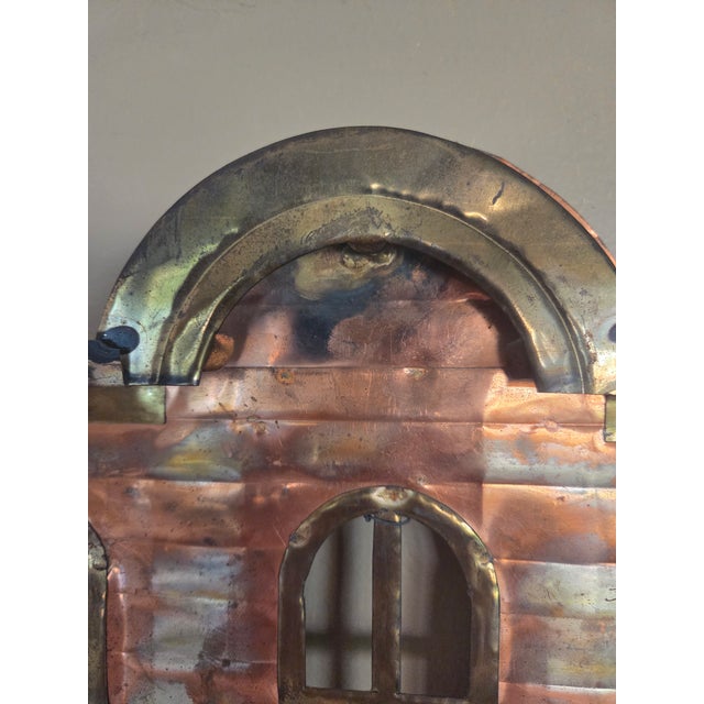 Metal Brutalist Wall Sculpture in the Style Of For Sale - Image 7 of 15
