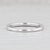 Scott Kay Diamond Wedding Band 14k White Gold Size 6.5 Stackable Ring For Sale - Image 4 of 9
