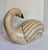 Metal 1970's Tessellated Stone Swan Attributed to Maitland-Smith With Brass Inlay For Sale - Image 7 of 13