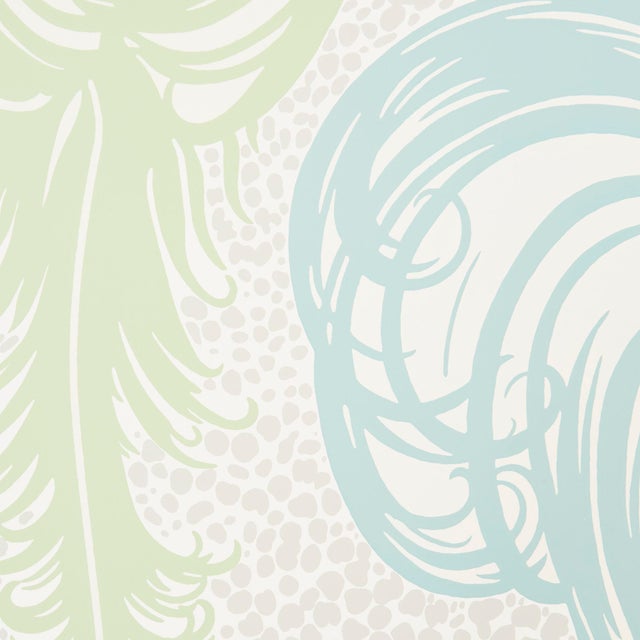 A 1930 design that Paul Poiret created exclusively for Schumacher, this whimsical wallpaper featuring saucy sprays of...