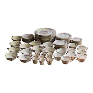 Antique Rosenthal Ivory Bavaria Phoenix Fine China Set- 87 Pieces