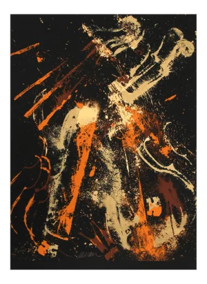 Arman Romanticism in Gold Circa 1978