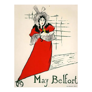 Lautrec Lithograph 16 May Belfort 1966 Mourlot