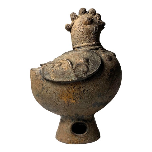 Vintage Japanese Chicken Incense Holder For Sale