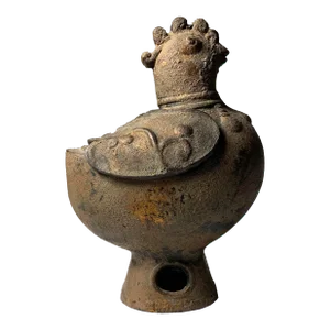 Vintage Japanese Chicken Incense Holder