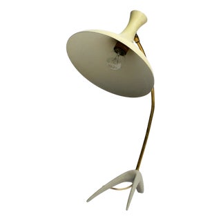 Large Mid-Century Modern Crows Foot Table Lamp by Karl Heinz Kinsky for Cosack, 1950s For Sale