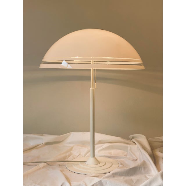 Postmodern Postmodern Table Lamp in Metal and Plastic For Sale - Image 3 of 14