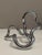 1980s Richard X. Zawitz Chrome Tangle Sculpture, Postmodern Design Object, Circa 1980s For Sale - Image 5 of 5