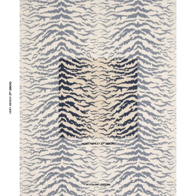 Made of silky space-dyed chenille yarns, this classic woven animal stripe has interesting tonal variations and a unique...