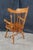 Wood Late 20th Century 6 Ethan Allen Duxbury Maple Colonial Windsor Fiddleback Dining Chairs For Sale - Image 7 of 14