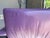 Mid-Century Modern 1990s Mario Bellini Vitra Figura Post Modern Purple Leather Desk Chair For Sale - Image 3 of 12