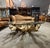 English Late 20th Century English Elm “New Orleans” Teak Root Coffee Table With Round Glass Top For Sale - Image 3 of 7
