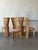 Highback Slat Dining Chairs Set of 4 New Upholstery Vintage Mid-Century Modern 1970s For Sale - Image 4 of 11