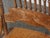 Wood Set of Six Vintage Oak Pressed Back Dining Room Chairs ~ French Country #21 For Sale - Image 7 of 16