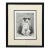 1960s Kurt Meyer-Eberhardt Signed Original Etching Jack Russell Framed For Sale