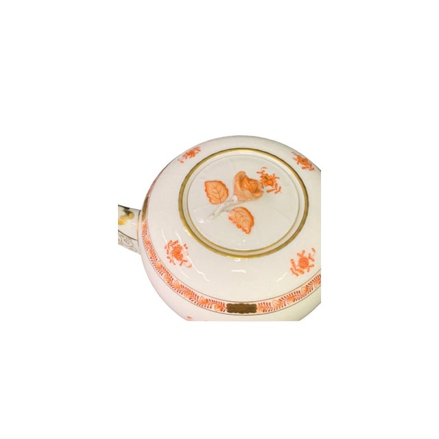 1930s 1930s Herend -Chinese Bouquet (Rust) For Sale - Image 5 of 7