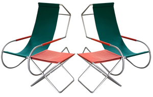 Mid-Century Lido Sun Lounge Chairs by Battista and Gino Giudici, Italy, 1950s, Set of 4