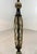 Brass Floor Lamp with Pleated Lampshade, Austria, 1950s For Sale - Image 11 of 18
