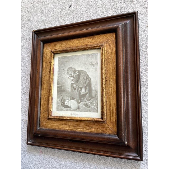Hermann Kaulbach, Ein Störenfried, Late 19th Century, Screenprint, Framed For Sale - Image 6 of 10