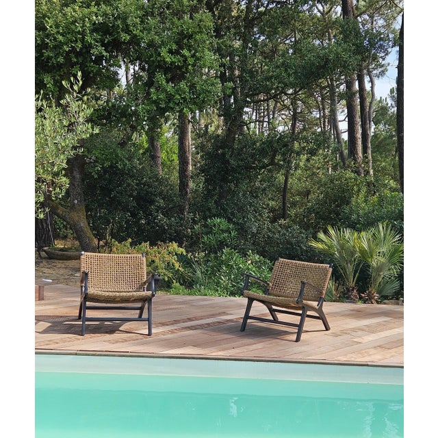 Hollywood Armchairs by Olivier De Schrijver, 1990s, Set of 2 For Sale - Image 4 of 5