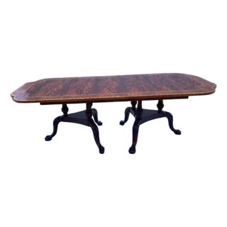 1990's Attributed to Henredon Louis XV Dining Table For Sale