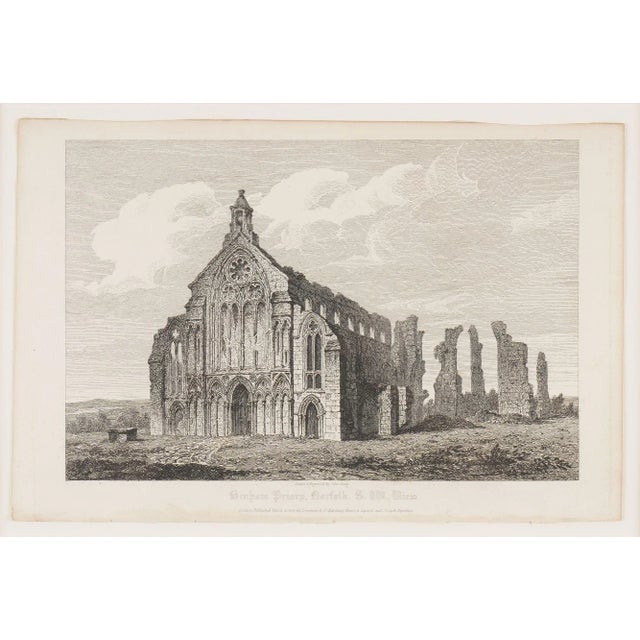 Set of Four Engravings of English Gothic Ecclesiastical Buildings by John Coney, 1819 For Sale In Chicago - Image 6 of 12