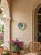 Vintage Italian Hand-Painted Majolica Ceramic Wall Plate – Bird & Tulip Motif For Sale - Image 12 of 12