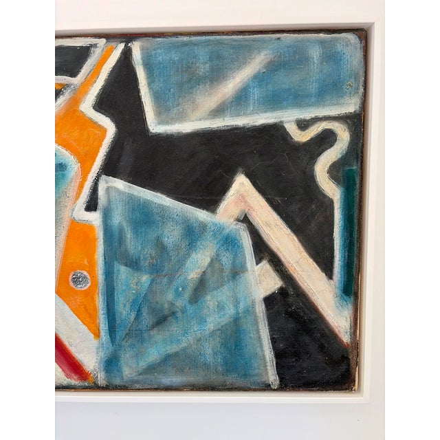 1950s 1950s Abstract Landscape "Haystacks in Moonlight" For Sale - Image 5 of 8