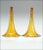 1920s Vittorio Zecchin Trumpet Art Glass Vases in Nouveau Moderne Iron Frames - a Pair For Sale In New York - Image 6 of 9
