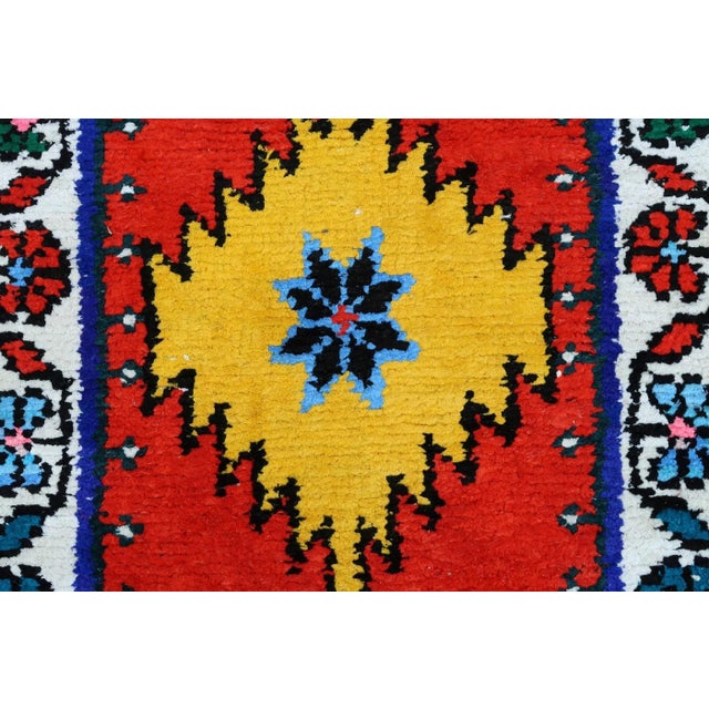 Textile Mid 20th Century Anatolian Kilim Runner-2′7″ × 12′6″ For Sale - Image 7 of 13