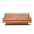 Kipp Stewart for Drexel Mid Century Walnut Sofa This sofa measures: 81 wide x 33 deep x 32.5 inches high, with a seat...
