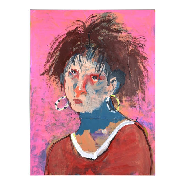 Contemporary Naughty but Nice Painting by Patricia Zinsmeister Parker For Sale