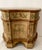 Vintage Hand Painted and Hand Carved Wooden Collectors/Trinket/Jewelry Box/Small-Table Top Cabinet. It has Gold tones with...