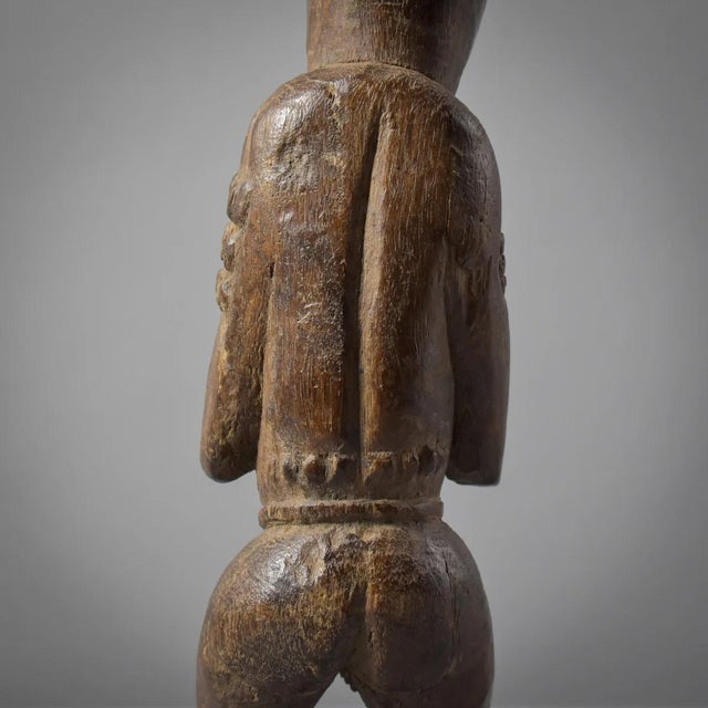 Early 20th Century Senufo Bound Male Figure Côte d'Ivoire For Sale - Image 10 of 12