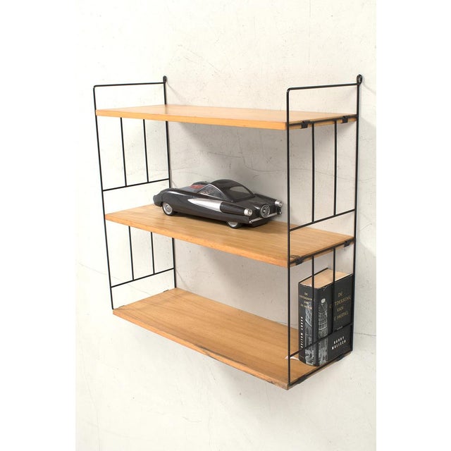 Wood Wire Frame Wall Cabinet For Sale - Image 7 of 7