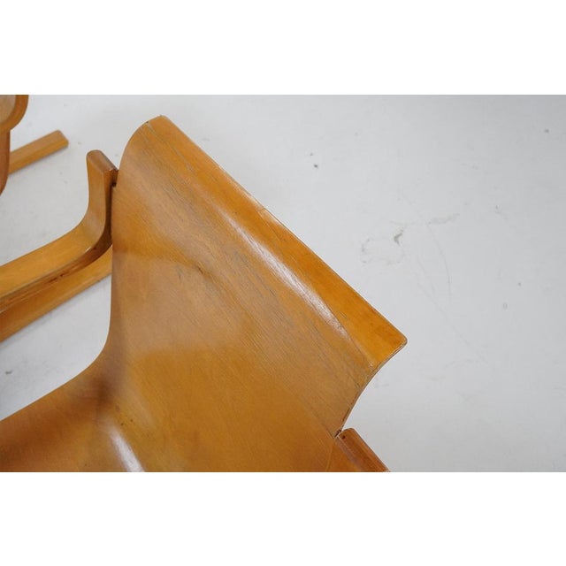 Set of Nr. 31 Cantilever Lounge Chairs by Alvar Aalto, 1930s For Sale - Image 12 of 15