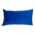 FirmaMenta Italian Electric Blue Velvet Lumbar Pillow For Sale