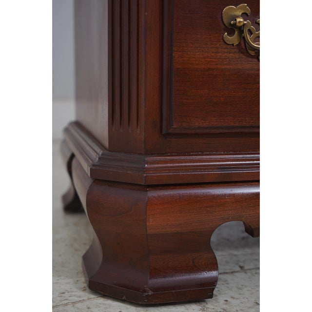 Wood Ethan Allen Georgian Court Cherry Lingerie Chest For Sale - Image 7 of 15