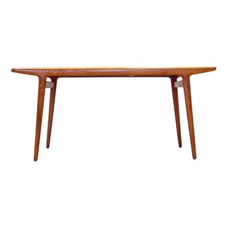 Extendable Dining Table in Teak by Niels Möller for J.L.M, Denmark, 1950s-1960s For Sale