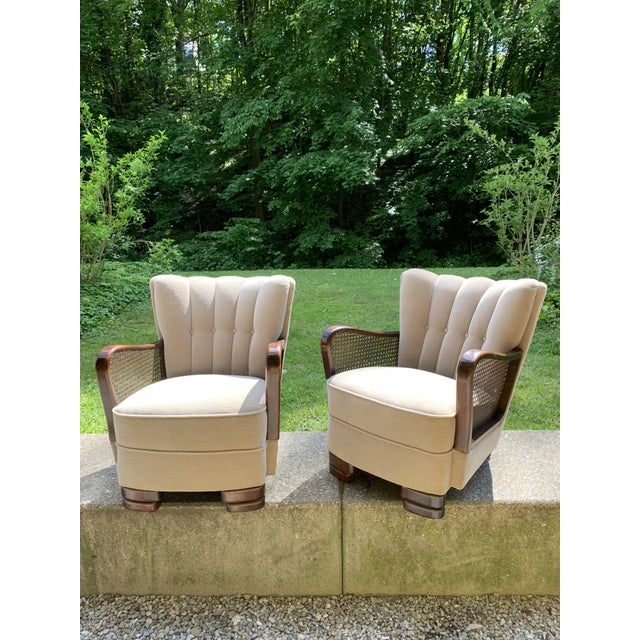 Art Deco Club Chairs, 1930s, Set of 2 For Sale - Image 18 of 18