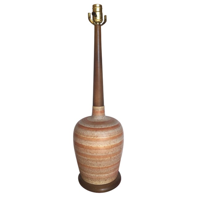 Mid-Century Danish Retro Table Lamp For Sale