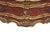 Italian 18th C Venetian painted marble top commode . H 35" L 58" D 24"