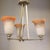 Metal Art Deco French Ceiling Lamp from Noverdy, 1920s For Sale - Image 7 of 11