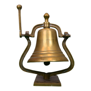Mid 20th Century Ship Captain's Brass Bell Provenance: The Susie Hilfiger Collection