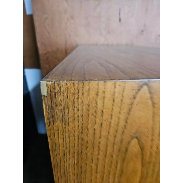 Mid 20th Century Mid-Century Modern Lane Furniture "Staccato" Brutalist Tallboy Dresser & Nightstand For Sale - Image 5 of 17