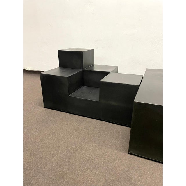 Vintage Gli Scacchi Modular Elements by Mario Bellini for C&B Italia, 1971, Set of 3, in Very Good conditions. Designed...
