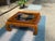 3-Piece Ming-Style Coffee & Side Table Set, 1970s Hollywood Regency Chinoiserie, Glass Tops, Sculptural Legs For Sale - Image 6 of 8