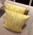 Throw Pillows, Contemporary Moroccan Pattern Yellow Pillows - a Pair For Sale - Image 4 of 10