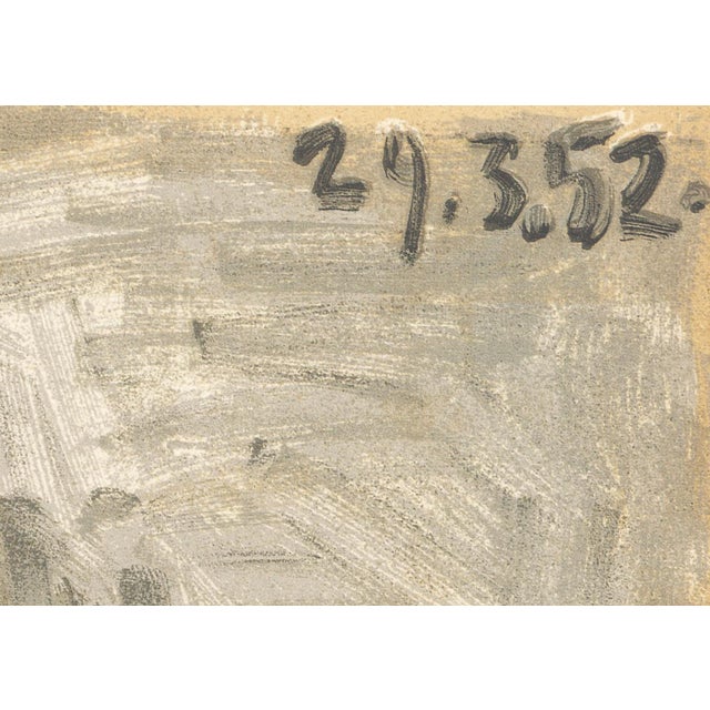 Pablo Picasso 1954 Pablo Picasso Lithograph "Le Hibou" (The Owl) For Sale - Image 4 of 6